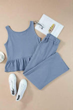 Load image into Gallery viewer, Ribbed Tank Pant Set ONLY

